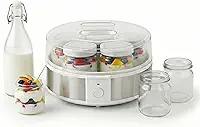 Iogurteira Elétrica Automática Compacta para Iogurte Caseiro e Natural (110, Volts)