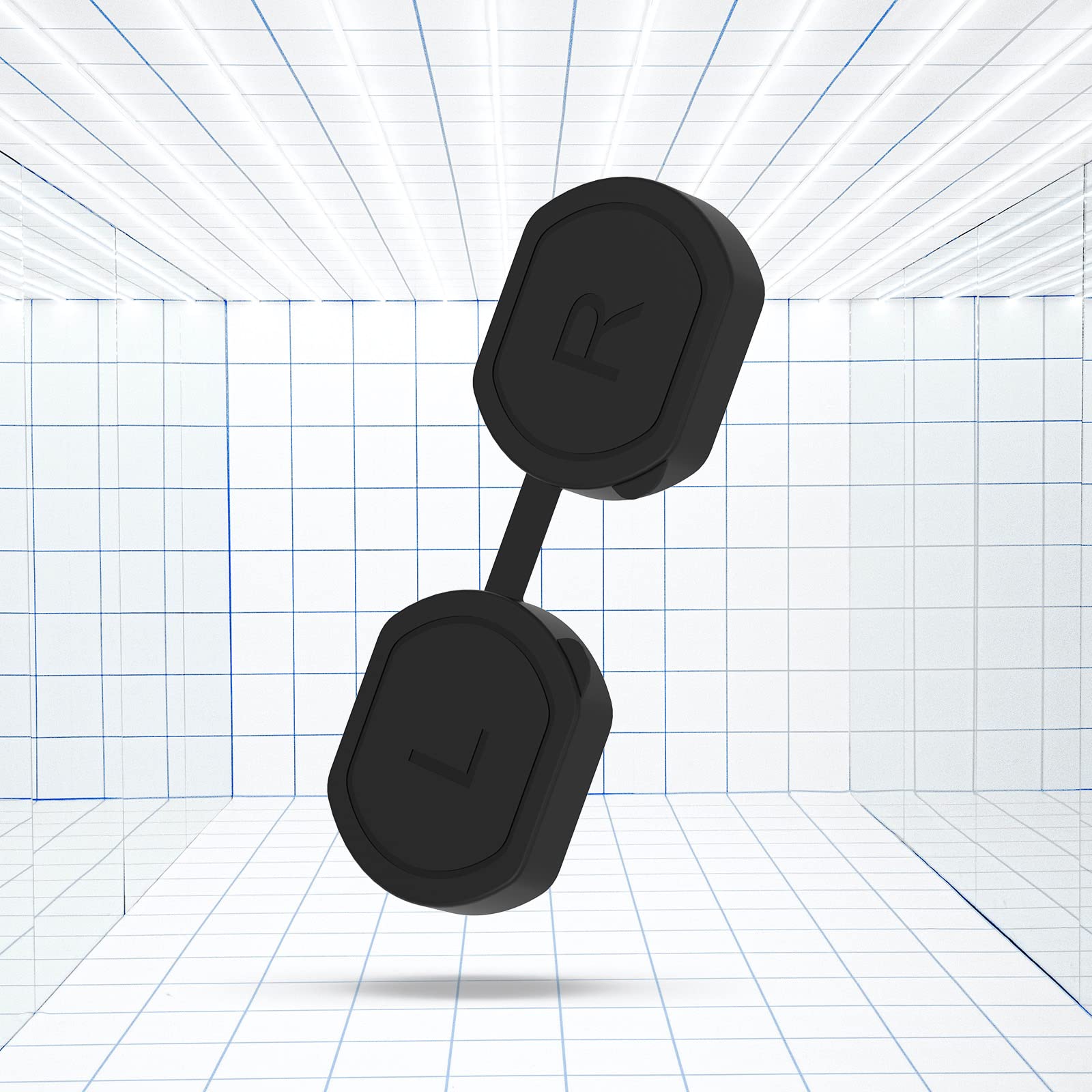 Geekria Cover protettiva per obiettivo compatibile con PSVR2, protezione in silicone per PlayStation VR2, antipolvere e antigraffio (nero)