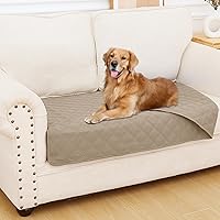 Vista 149 de Smiry Funda Impermeable para Cama de Perro Manta para Mascotas, Manta Suave y Lavable para Perros para Muebles Cama Sofá Sillón Reversible, a