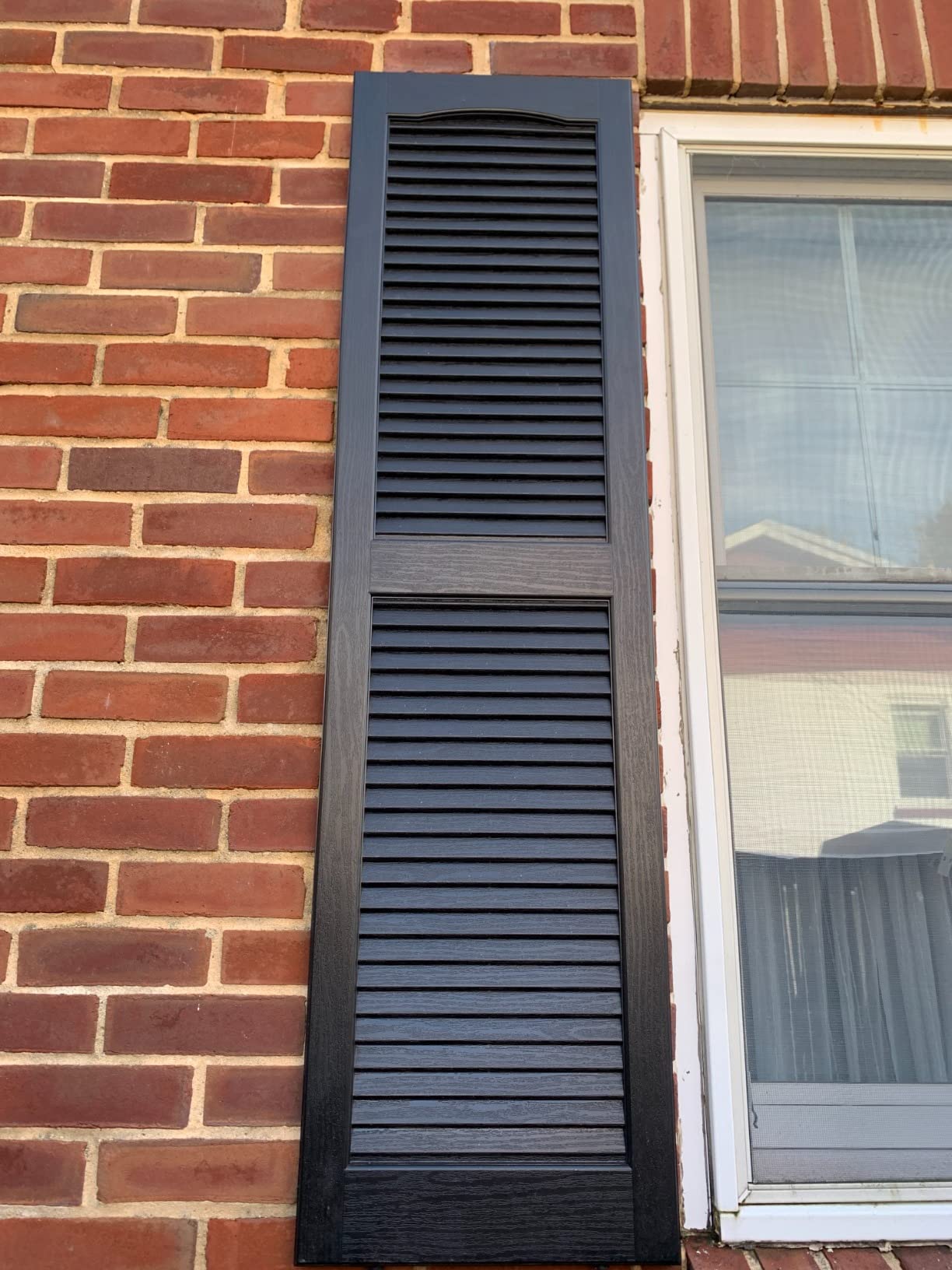 11/mo Finance Polaris Homeside Open Louver Vinyl Shutters (1 Pair