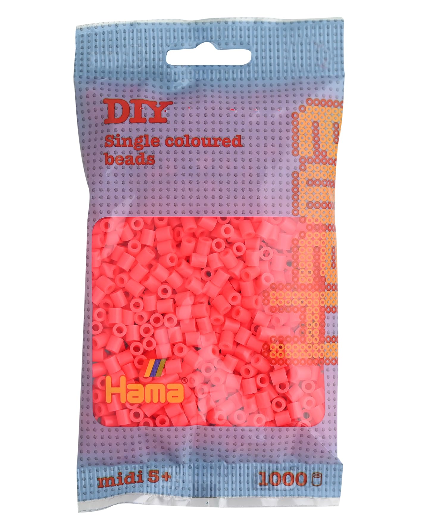 HAMA Bolsa de perlas | Aprox. 1000 cuentas midi fusibles para manualidades y mosaicos | Perlas de fusión para niños creativos 5+ | Juego de arte y decoración | Light Blue — view 21