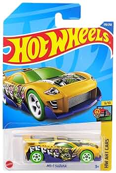 Amazon.com: Hot Wheels 2022 - MS-T Suzuka - HW Art Cars 6/10