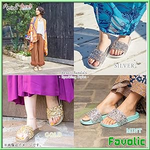 Amazon | シャイニー サンダル リゾート サマー キラキラ ラメ Amazon | シャイニー サンダル リゾート サマー キラキラ ラメ