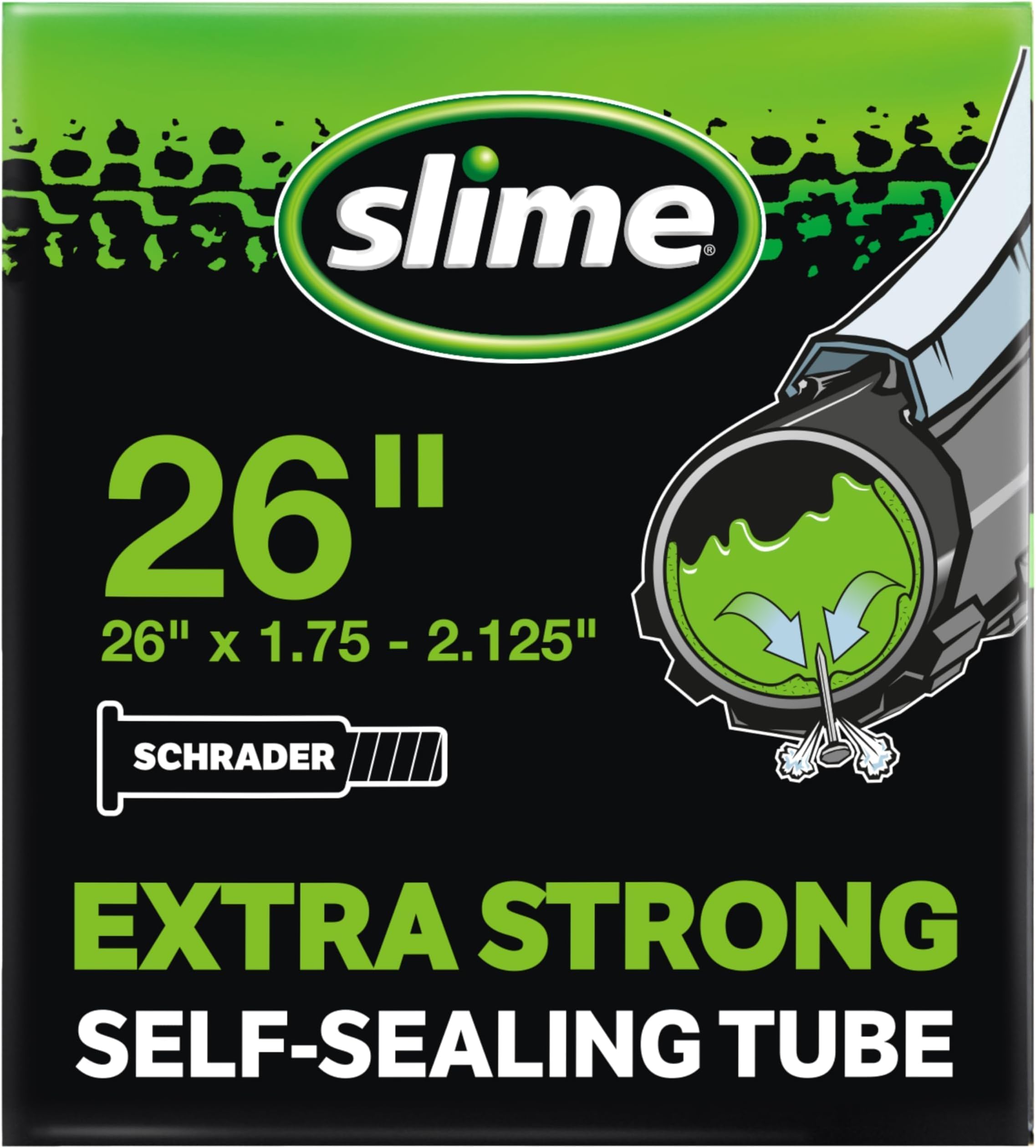 Bike Inner Tube with Slime Puncture Sealant