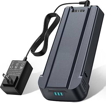 2500mAh Battery with Charger for Bissell Powerclean Battery Model 4141 4143