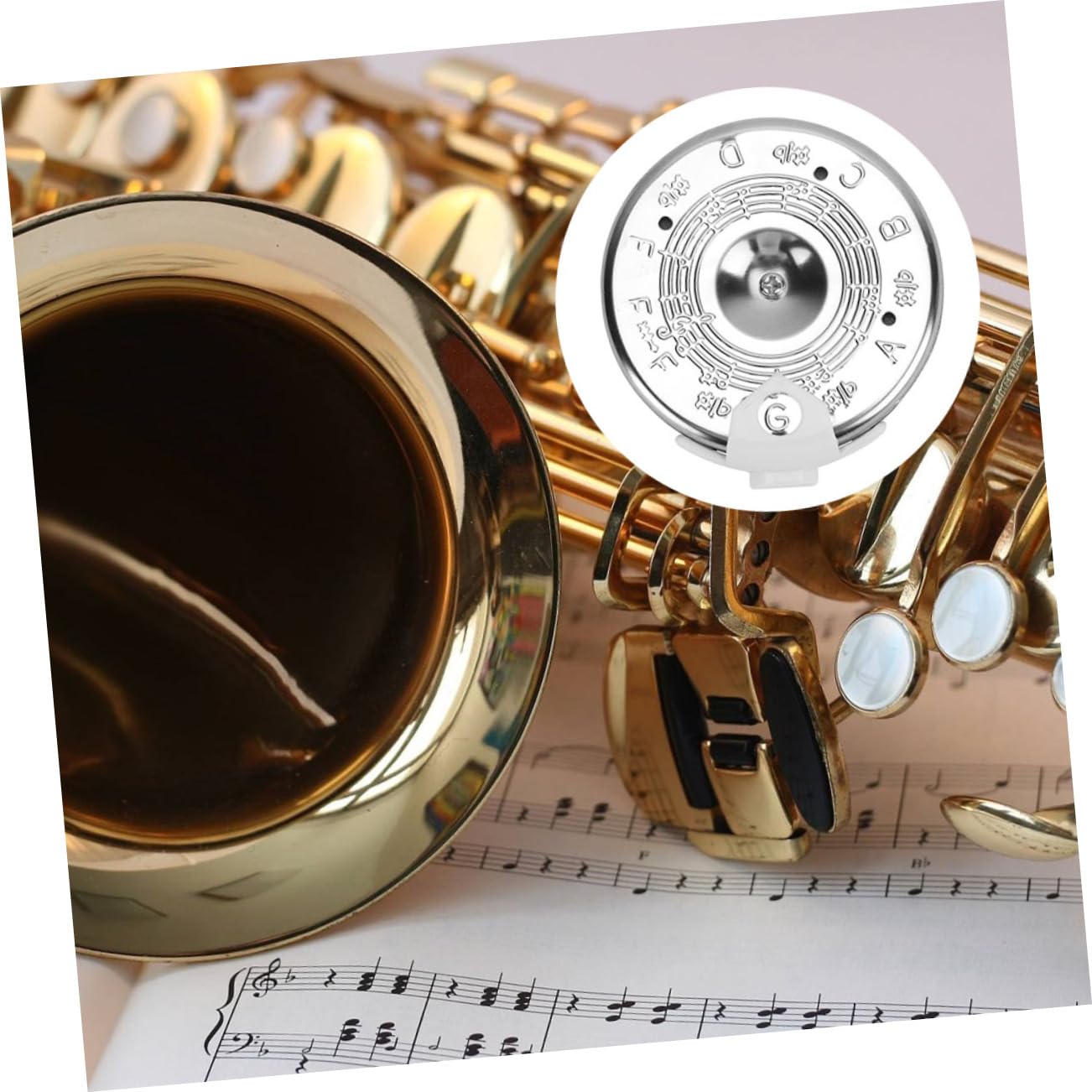 ibasenice 6stücke Noten-key Stimmgerät Mit Löchern Für Gitarre Und Bass C-c Stimmung Präzise Und Langlebig Für Musiker Und Musikschulen