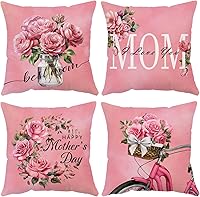 Vista 8 de Neatee Living Juego de 4 fundas de almohada para el Día del Padre de 12 x 12 pulgadas, fundas de almohada de terciopelo azul para papá, fundas