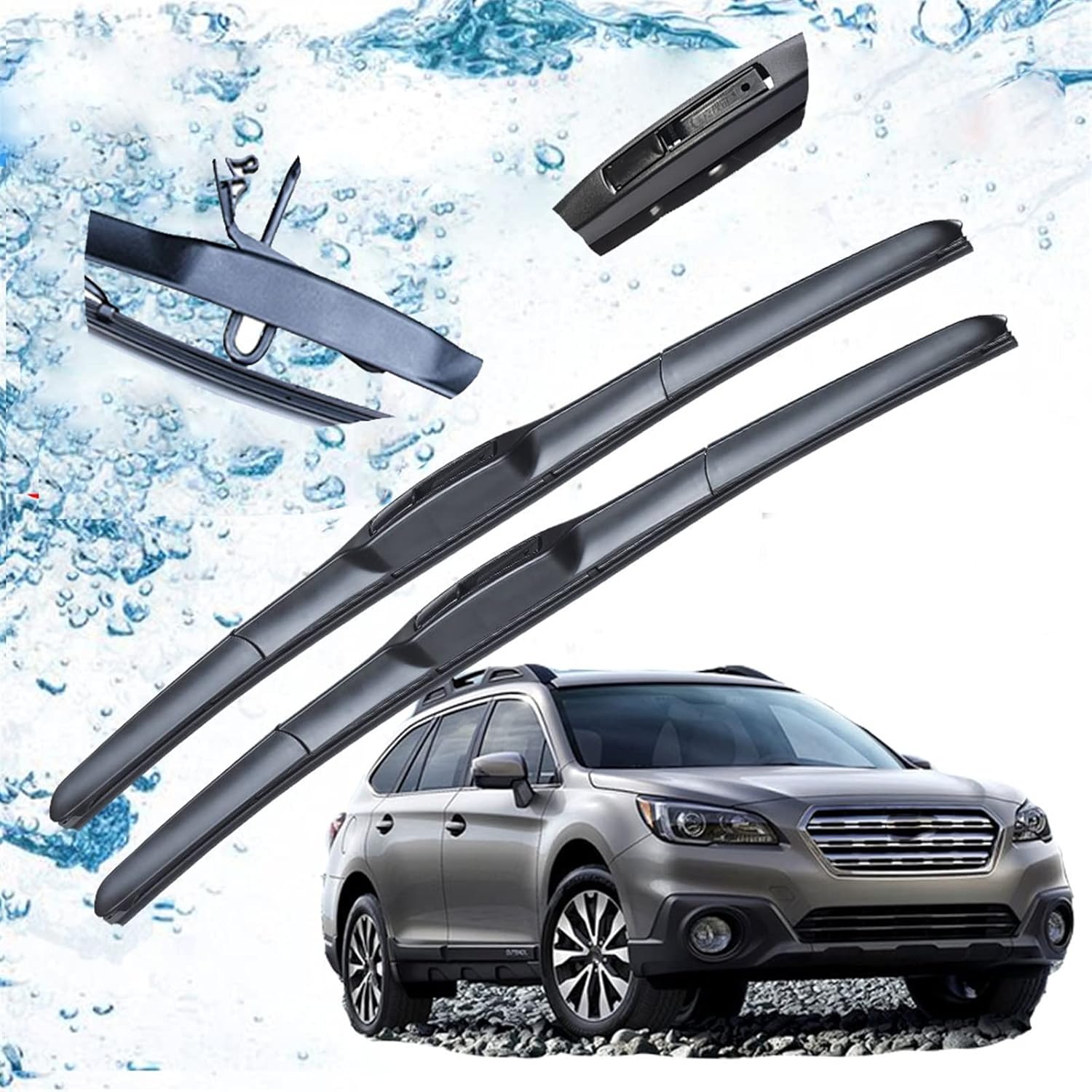 ,For Subaru,For Outback 2015 2016 2017 2018 2019 Accessories Car Front Windshield Windscreen Wiper Blades Brushes Cutter U J Hook