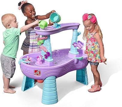 Step2 Rain Showers & Unicorns Water Table Deluxe Pack - Includes 13pc Accessory Set