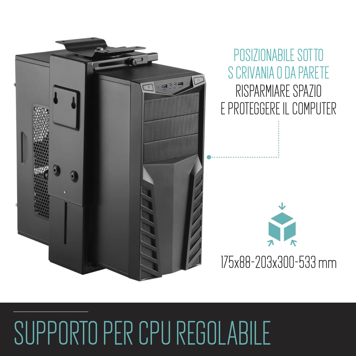 Ewent Soporte Colgante para CPU