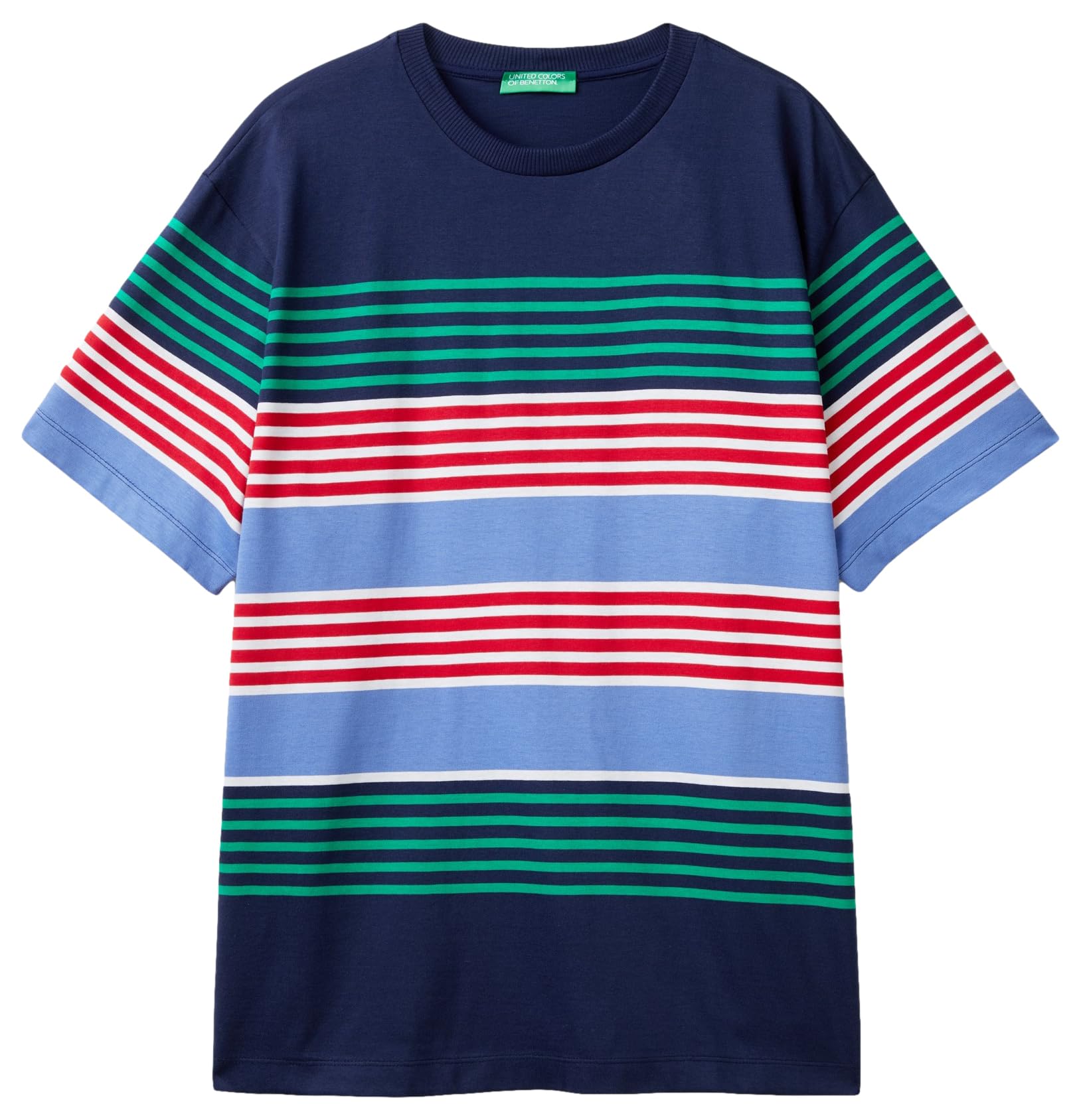 United Colors of Benetton Men's T-Shirt, Multicolour, XS