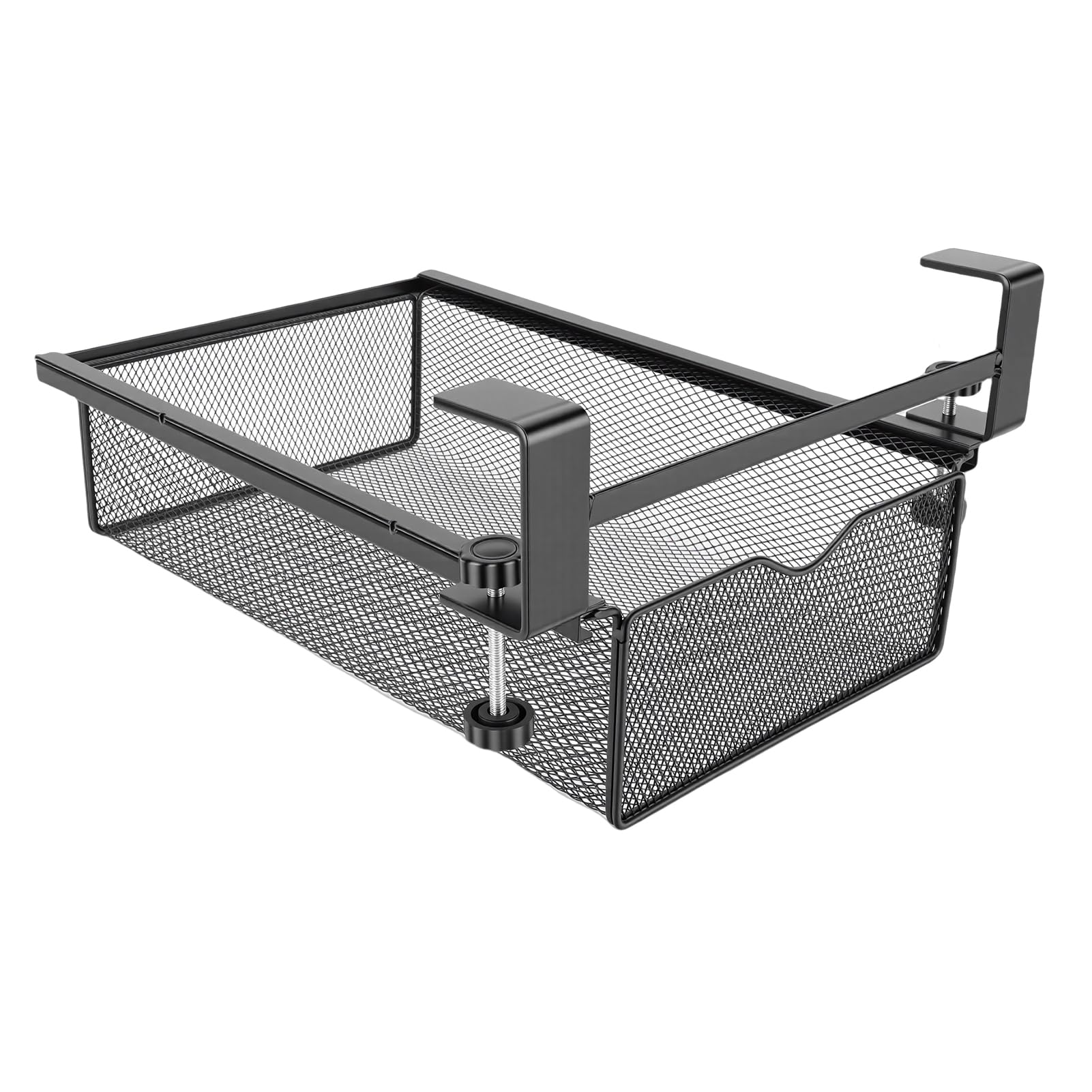 Organizer per Cassetto Sotto Scrivania, Cassettiera con Design di Facile | Materiale metallico, grande capacità, perforazione, adatto a , ufficio