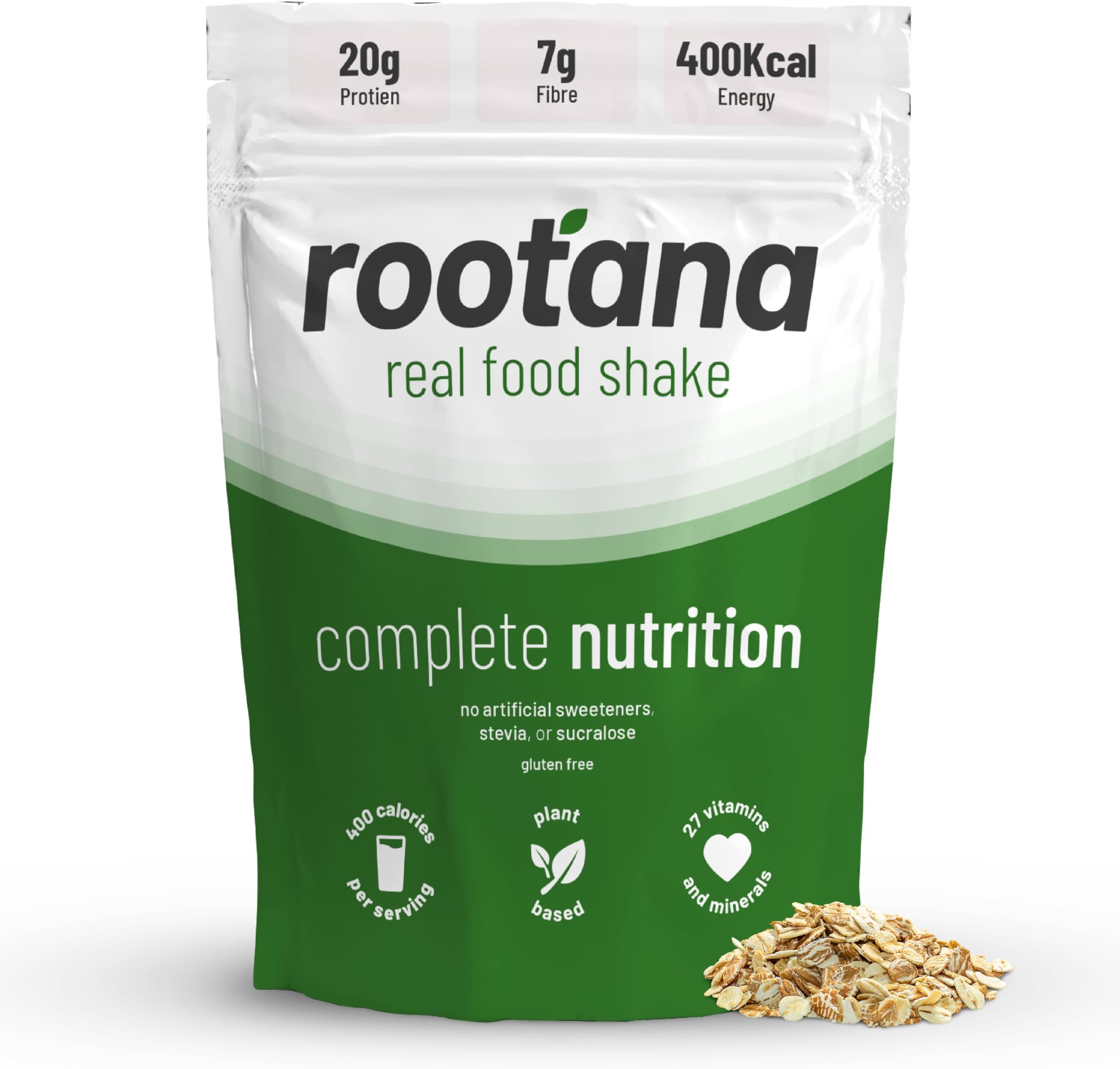 Rootana Meal Shake โ Original โ 100% Nutritionally Complete Meal with a Real Food Taste - Free from Unwanted Ingredients