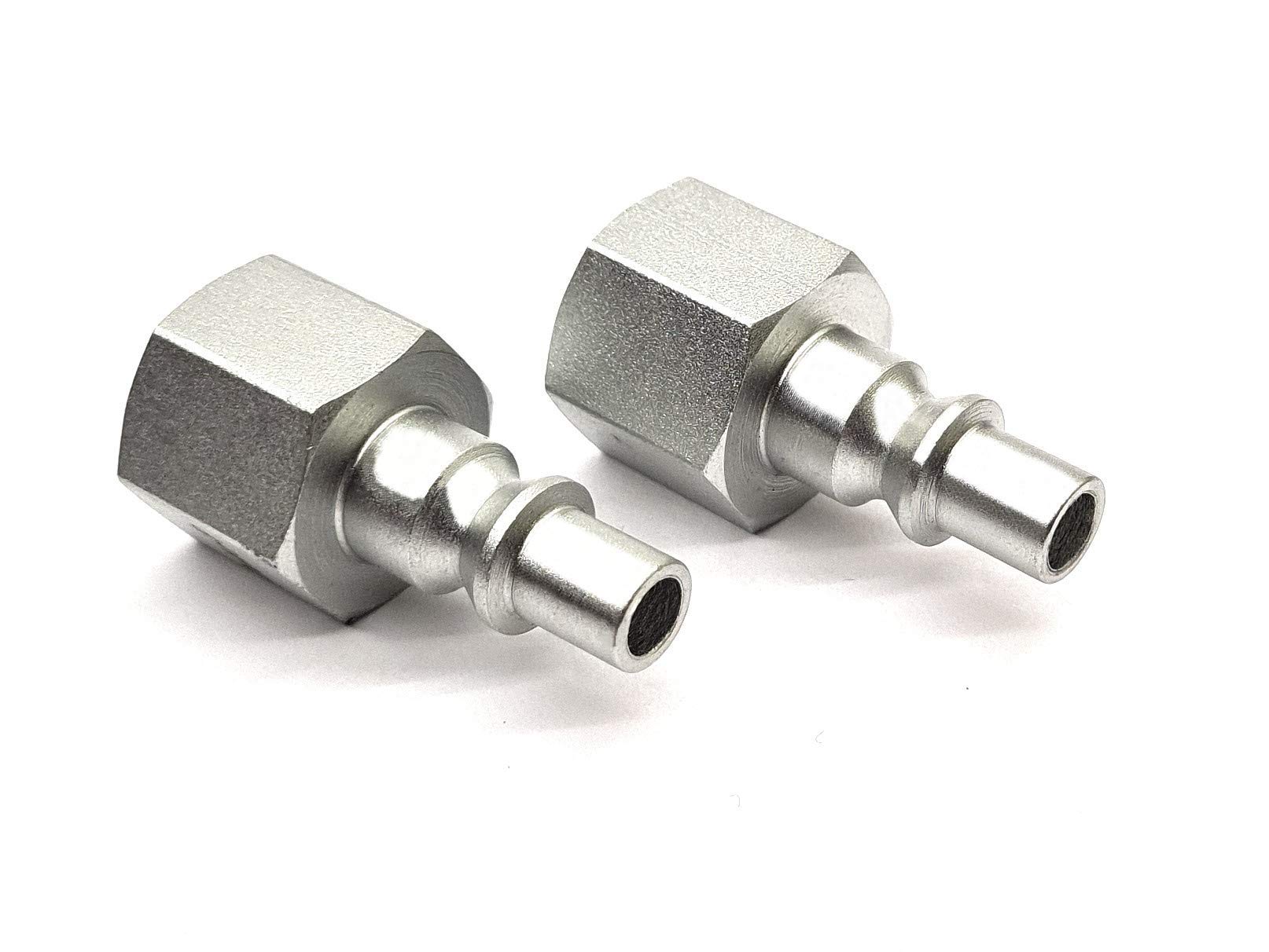 Delta-P Men's 2 X Probe Pneumatic Air Line Series 300 Quick Release Couplings With 3/8" Bsp Fe Thread - Aro 210 Standard