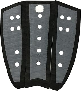rockible 3Pcs Lightweight Surfboard Traction Pad Surfing Padding Deck Pad Grip Professional Surf Traction Pad for Shortboards Fish Board Water Sports