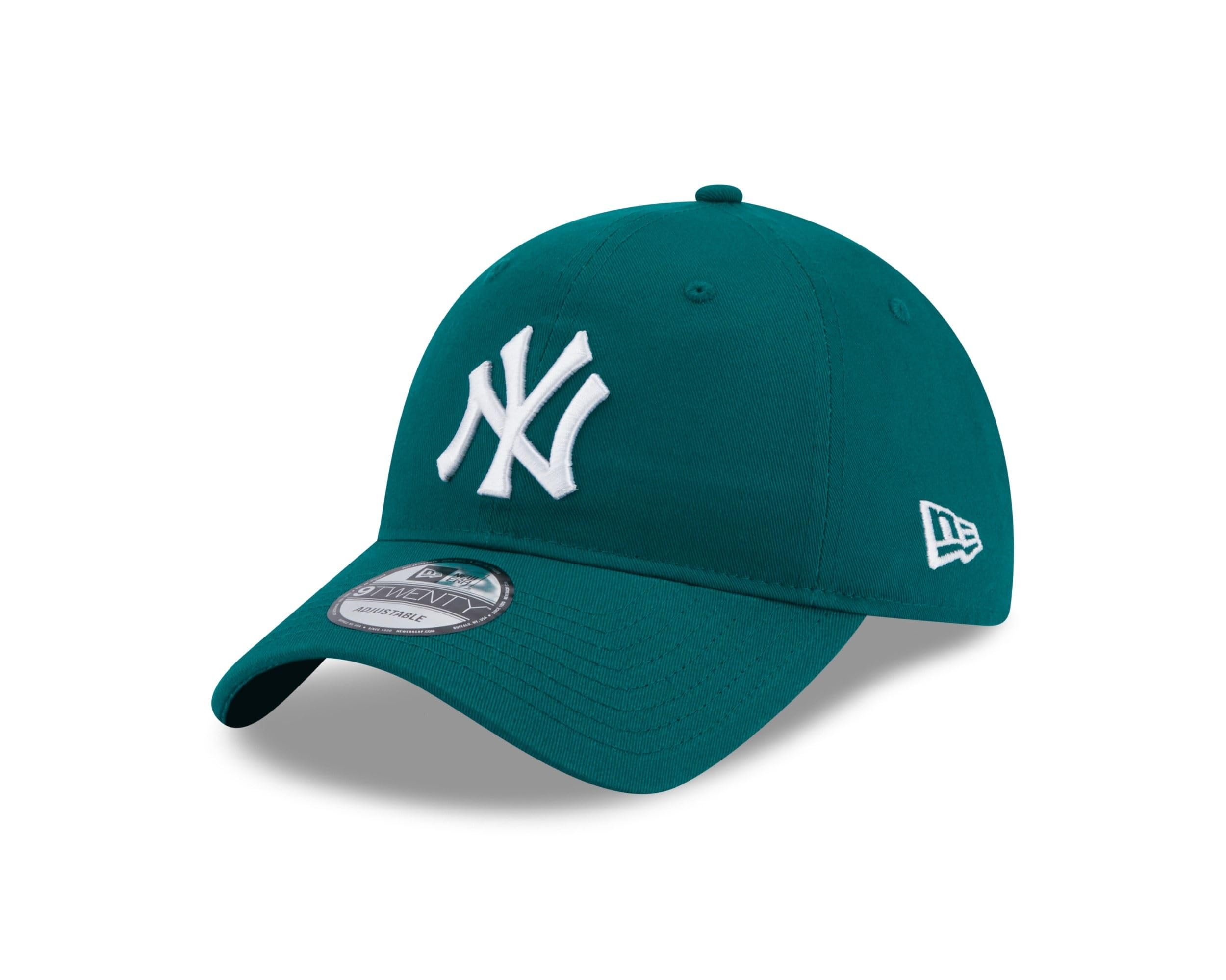 New EraNew York Yankees MLB League Essential Green 9Twenty Unstructured Strapback Cap