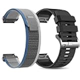 22mm Watch Bands for Garmin Fenix E/Fenix 8/Tactix 8 AMOLED 47mm/Fenix 7/Fenix7 Pro/Fenix 6 Pro/Fenix 6,QuickFit Band for Garmin Fenix5/Fenix 5 Plus/Forerunner 965/945/Descent G2/G1 Solar