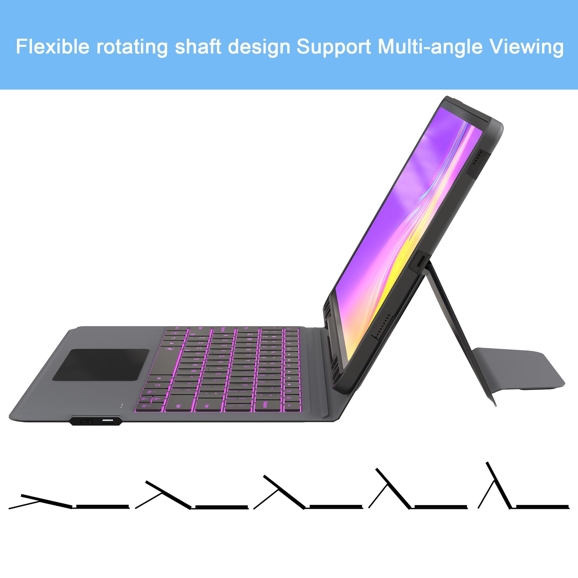 Galaxy Tab S7+ 5G 256GB ピンク キーボードカバー付き Amazon.com: for Samsung Galaxy Tab S7 FE/S8 Plus 12.4