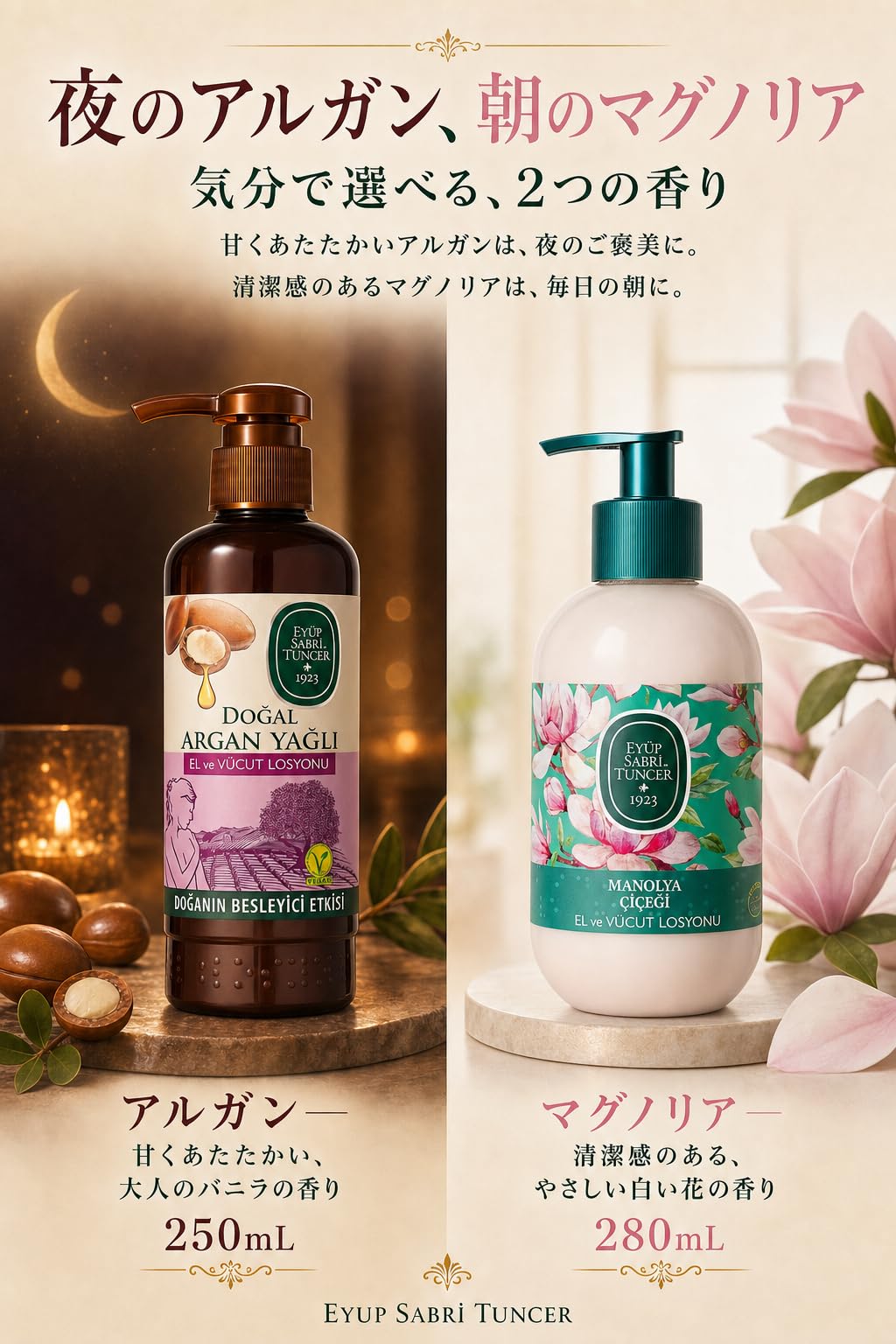 Eyüp Sabri Tuncer Doğal Argan Yağlı El Ve Vücut Losyonu Pet Şişe (250 ml)