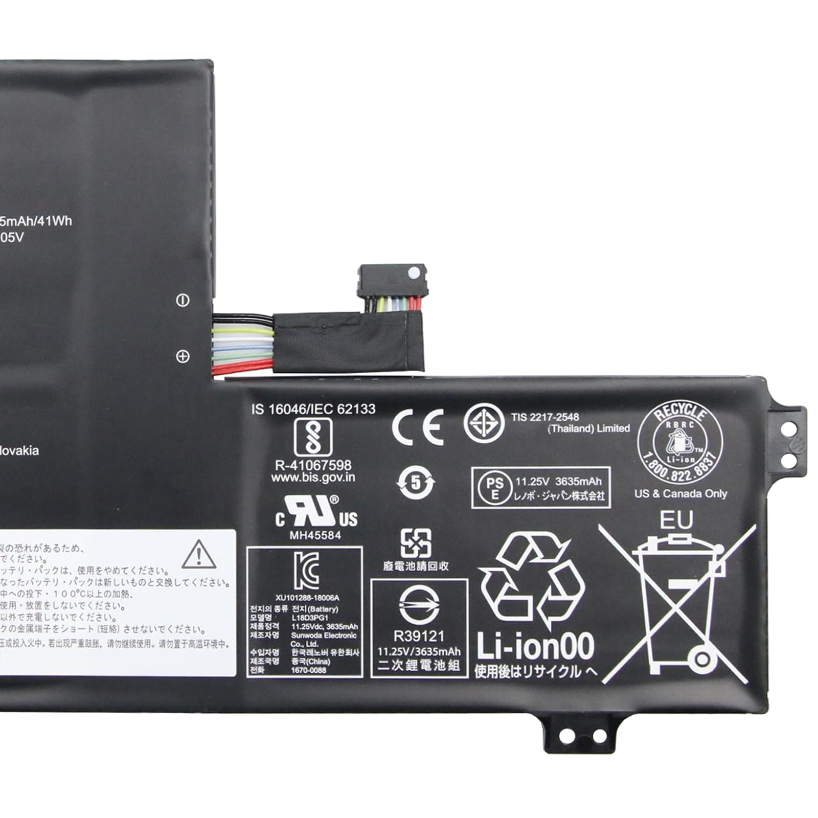 Amazon.com: EPYOBW L18D3PG1 Laptop Battery 42Wh Compatible with