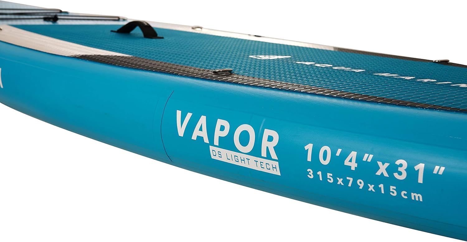 AM Aqua Marina Stand Up Paddle Board Inflatable in Set Vapor 2021 iSUP 10'4 Inch Stand-Up Paddling SUP Board 315 x 79 x 15 cm