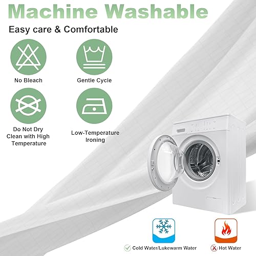 Miniatura 5 de Grounding Sheets Sábanas de algodón prémium tamaño matrimonial XL para terapia de sueño saludable, sábanas bajeras de bolsillo profundo, incluye