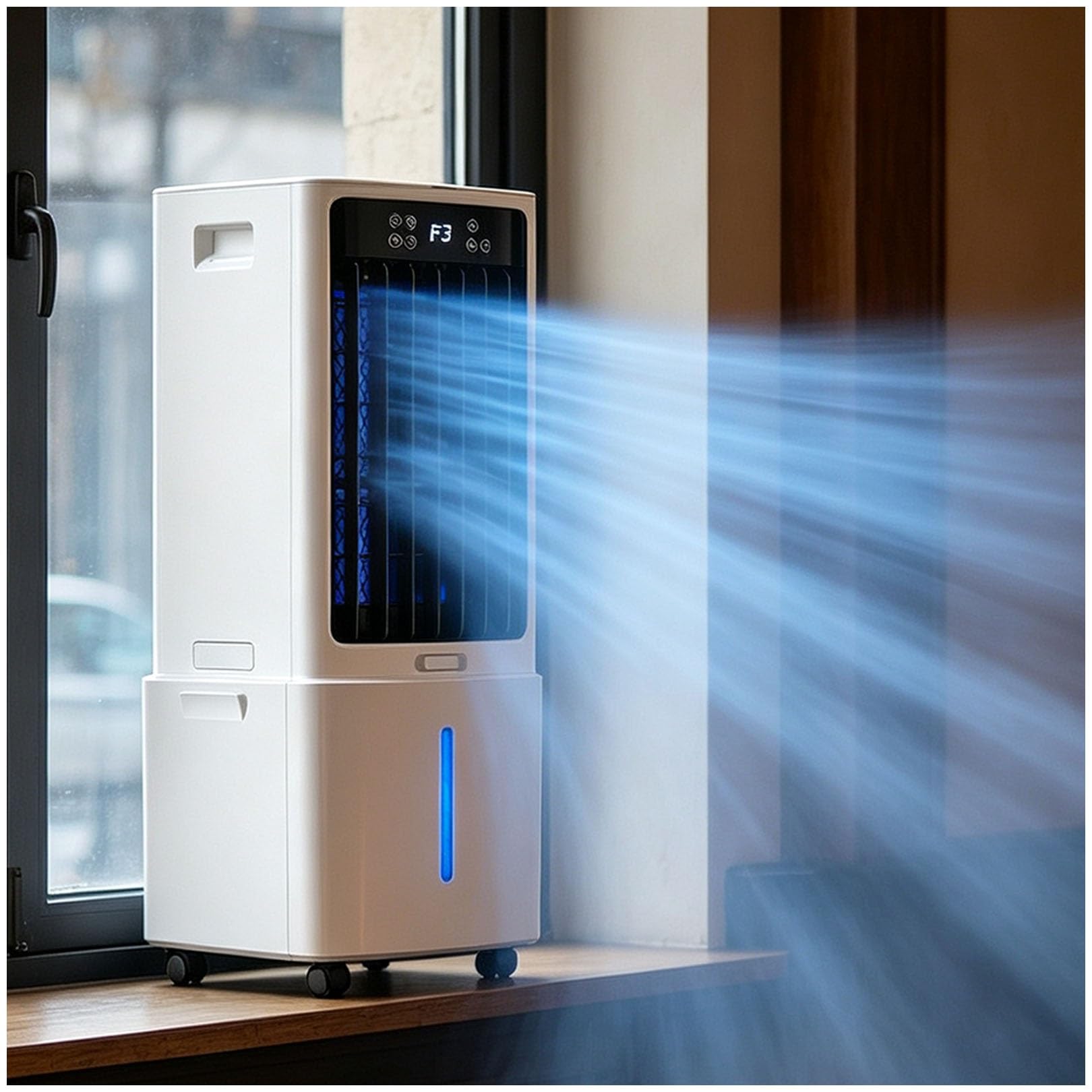 Swamp Cooler 120° Oscillation Evaporative Cooler