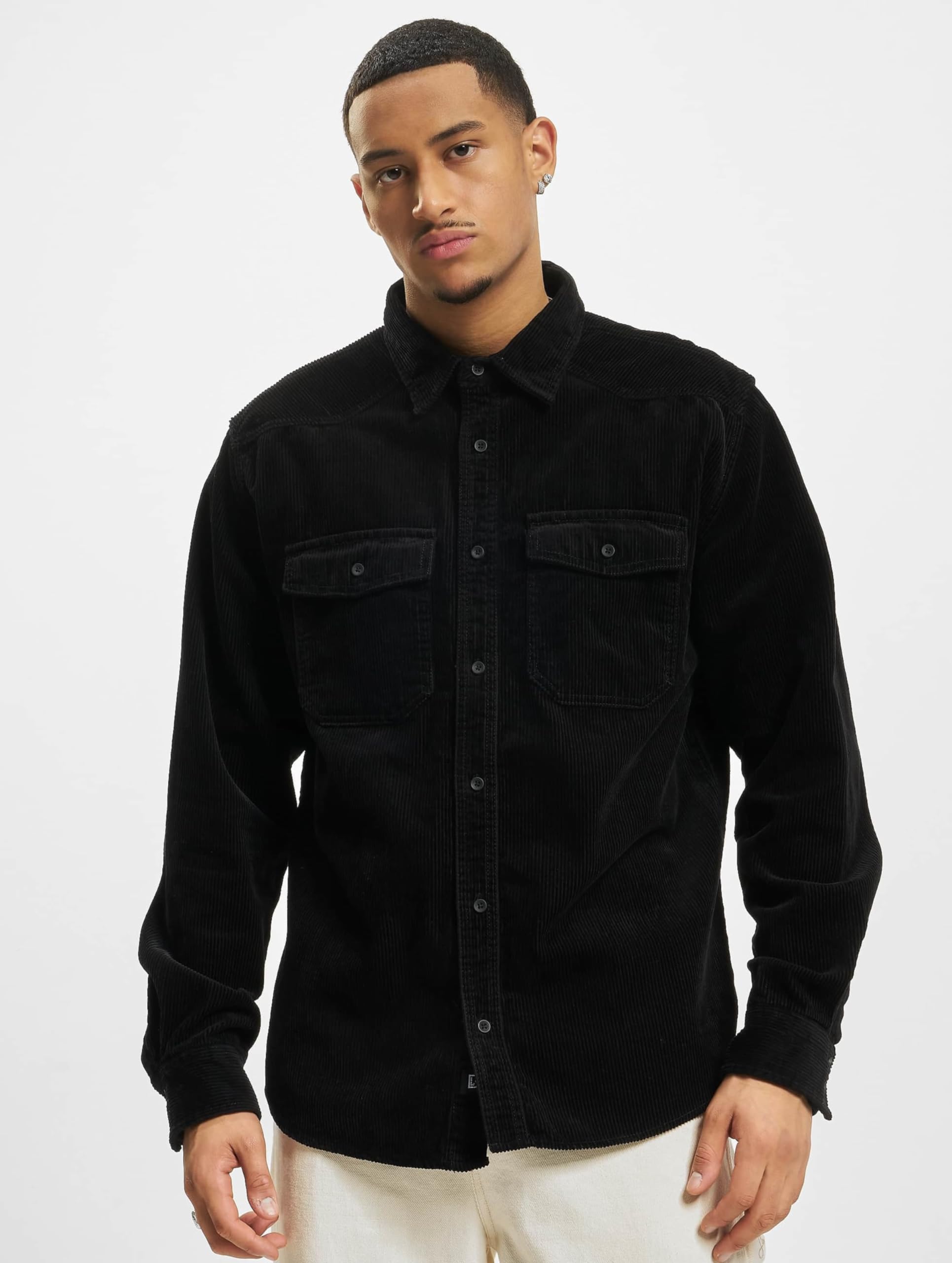 Brandit Koszula Mężczyźni Corduroy Classic Shirt Long Sleeve