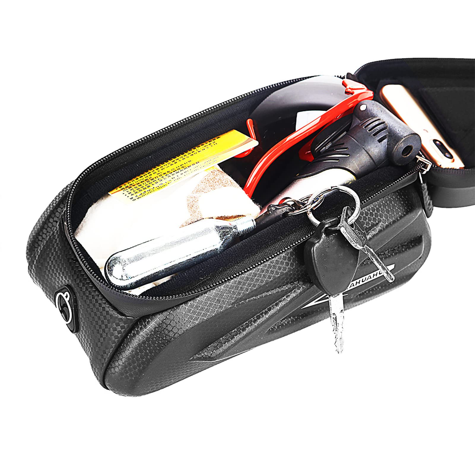 Borsa Da Bici YAM – Marsupio Anteriore Con Porta Cellulare – Tubo Superiore – Taglia Media
