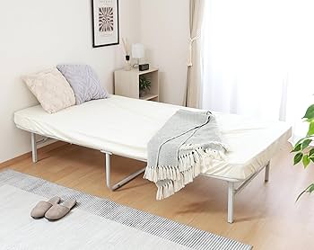 Amazon.co.jp: 不二貿易 折りたたみベッド シングル ベッドフレーム 幅