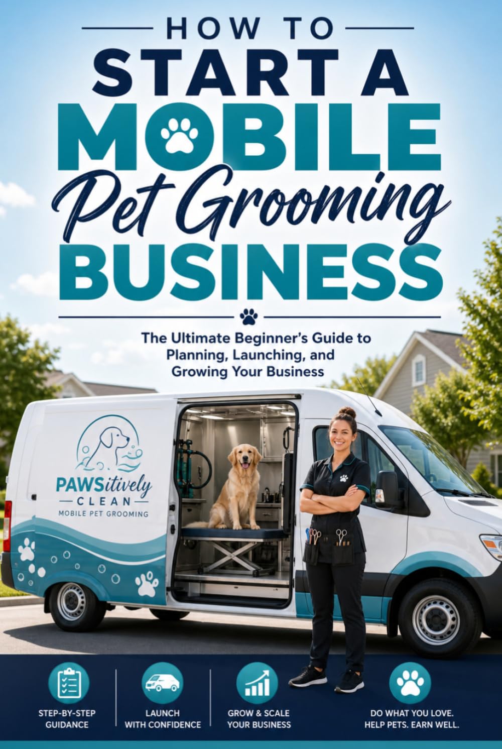 How to Start a Mobile Pet Grooming Business: The Ultimate Beginner's Guide to Planning, Launching, and Growing Your Business