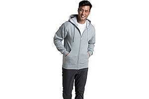Soft and Light Eversoft Fleece Essential Zip Up Hoodie