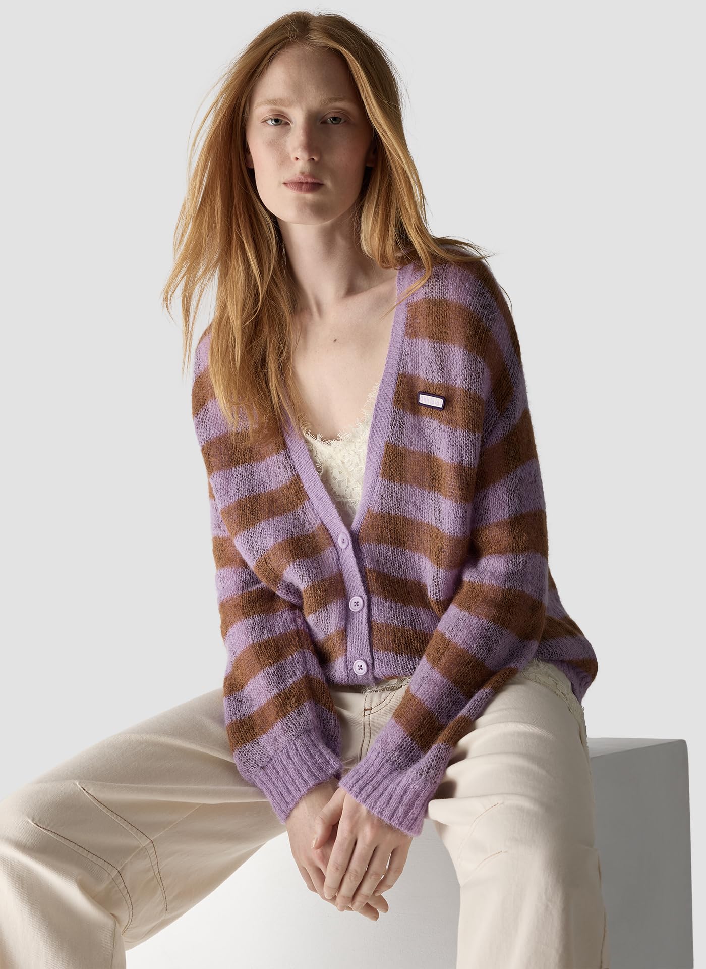 LeComte Strickjacke Kariert in für Damen