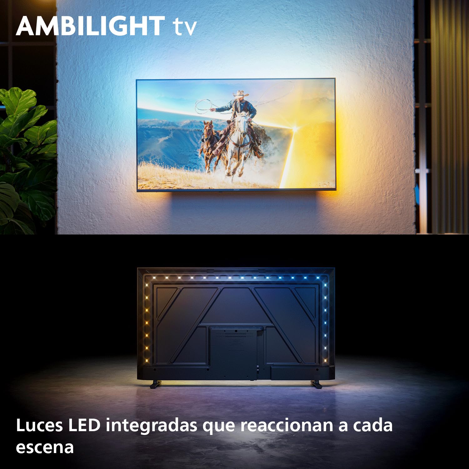 PHILIPS Ambilight TV 32PQS6901/12 32 Inch FHD QLED Smart TV | Pixel Precise Ultra HD, Titan OS, Dolby Audio