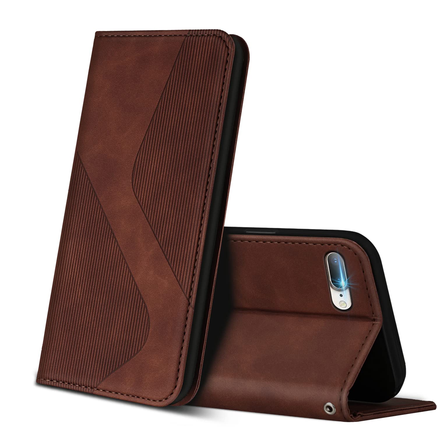 Custodia Portafoglio In Pelle Magnetica Per IPhone 7 E IPhone 8 – Con Slot Carte, Supporto E Pennino Incluso - 3
