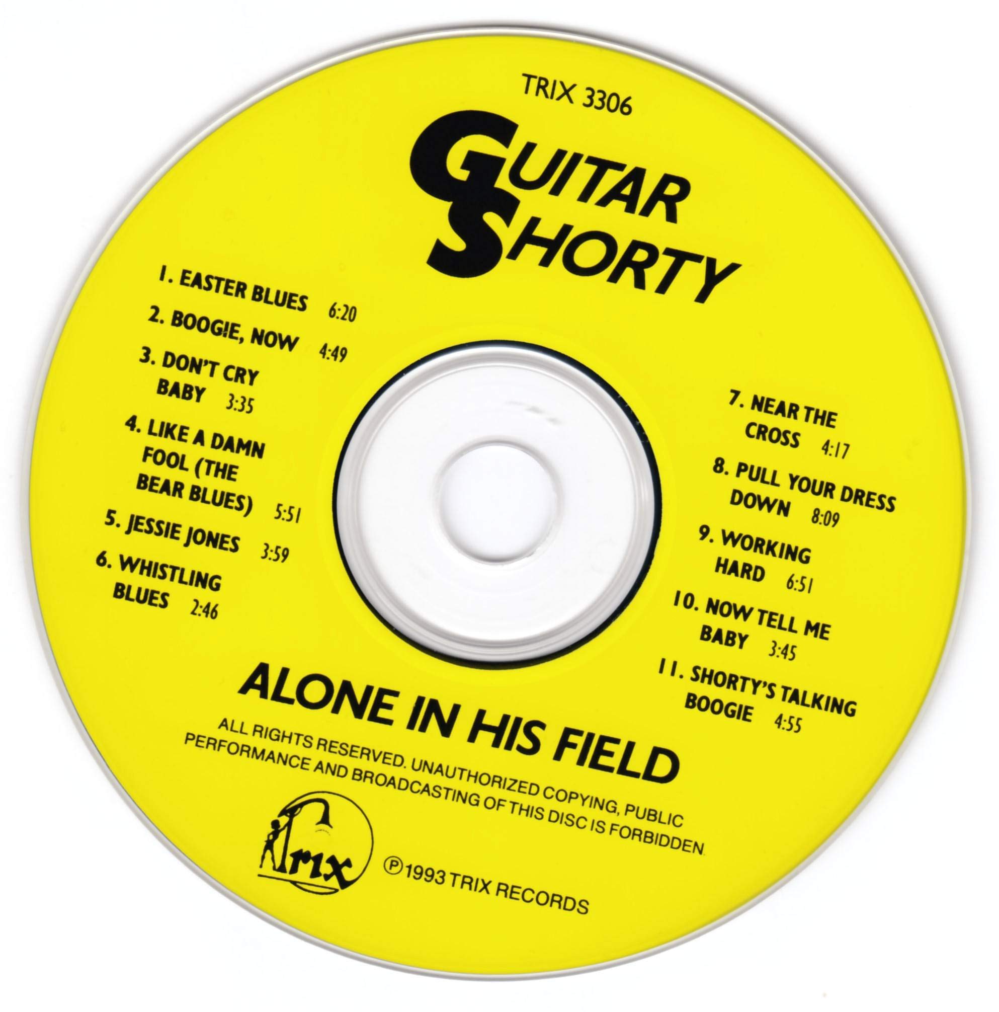 Alone In His Field