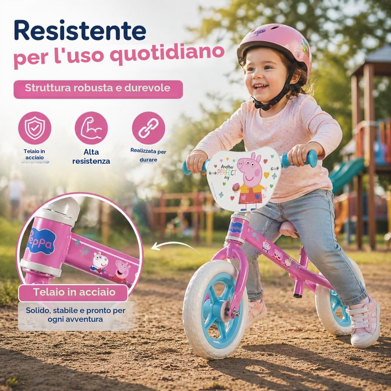 Rider Bike 10" Peppa Pig Rosa