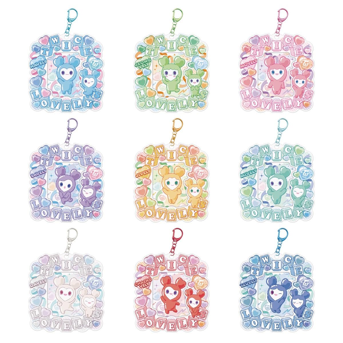 Amazon | TWICE LOVELYS カードホルダー 12個入りBOX (食玩) 通販