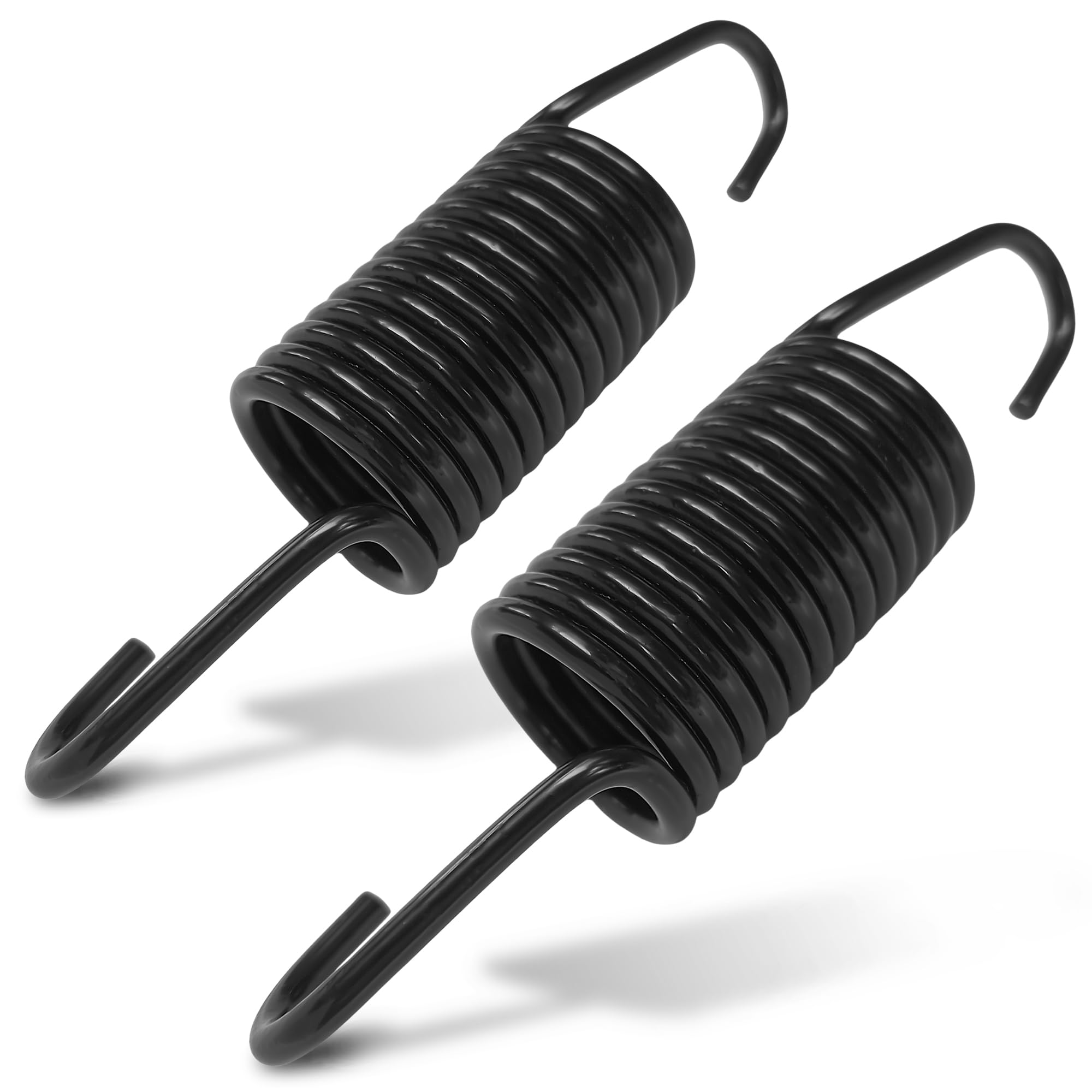 VIOKS 2x Federn Metall für Bottich WaschmaschineErsatz für Bosch 00606818 | Zugfedern mit Haken, ersetzt 606818, für iQ100 iQ300 iQ390 Serie 2 Serie 4 iSensoric Maxx Extraklasse Siwamat varioPerfect