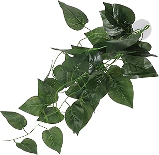 Simulador De Lagartas Planta Lagarto Verde Plástico