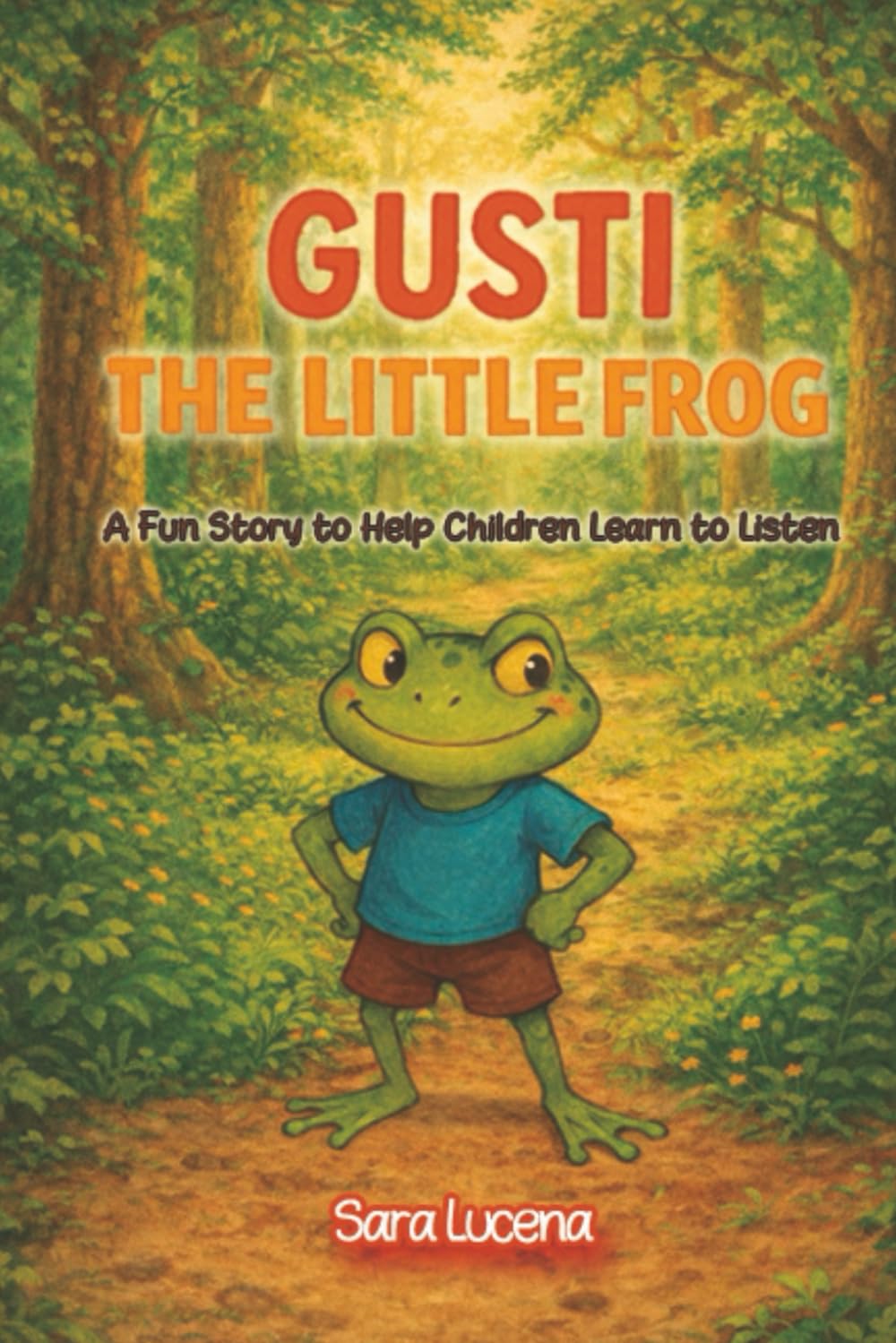 GUSTI THE LITTLE FROG: A fun adventure for learning to listen and reflecting with humor.