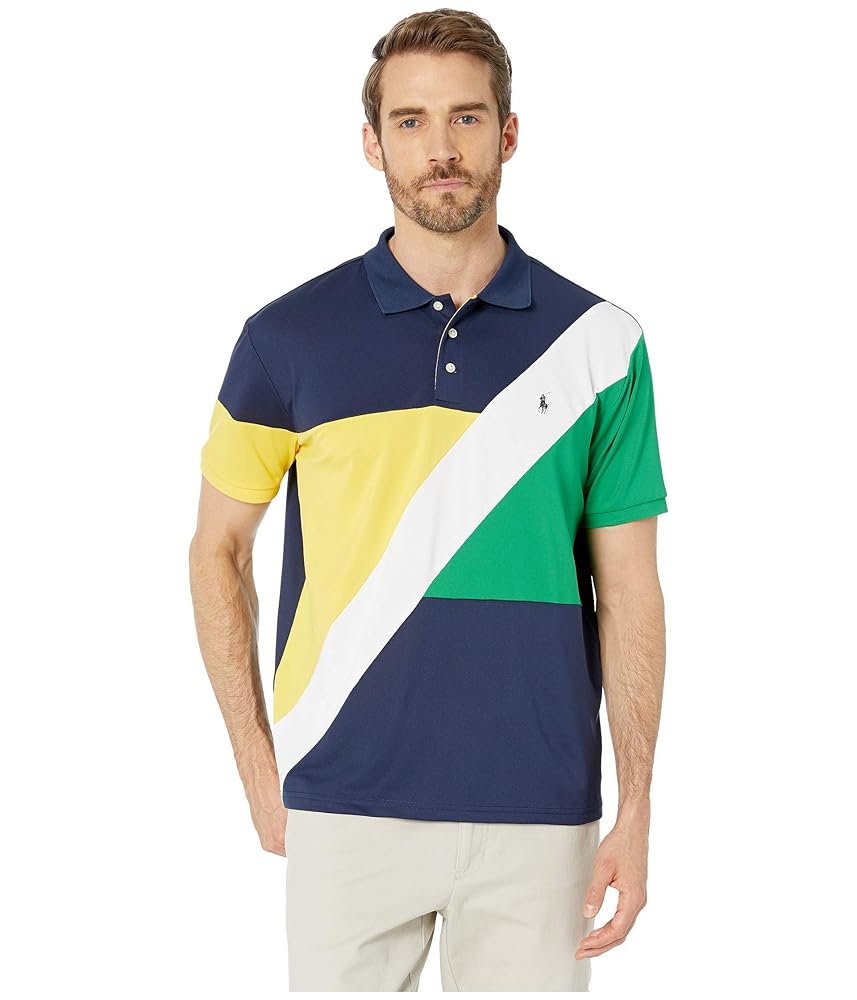 philme polo  navy×yellow size4 Polo Ralph Lauren Classic Fit Performance Polo Newport Navy