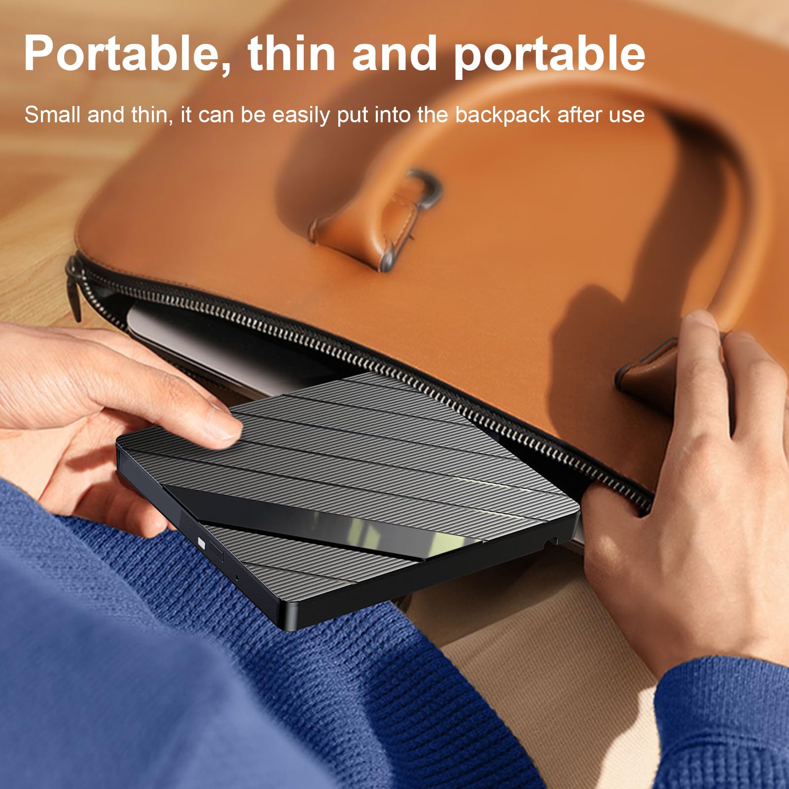 Generisch Externer Disc Player mit USB 2.0-Anschluss für