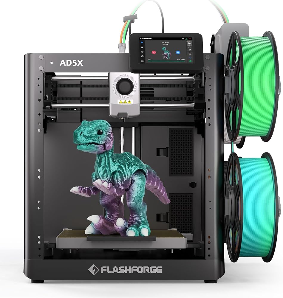 Product image of FLASHFORGE AD5X Multi-Material 3D Printer 4-Color Printing