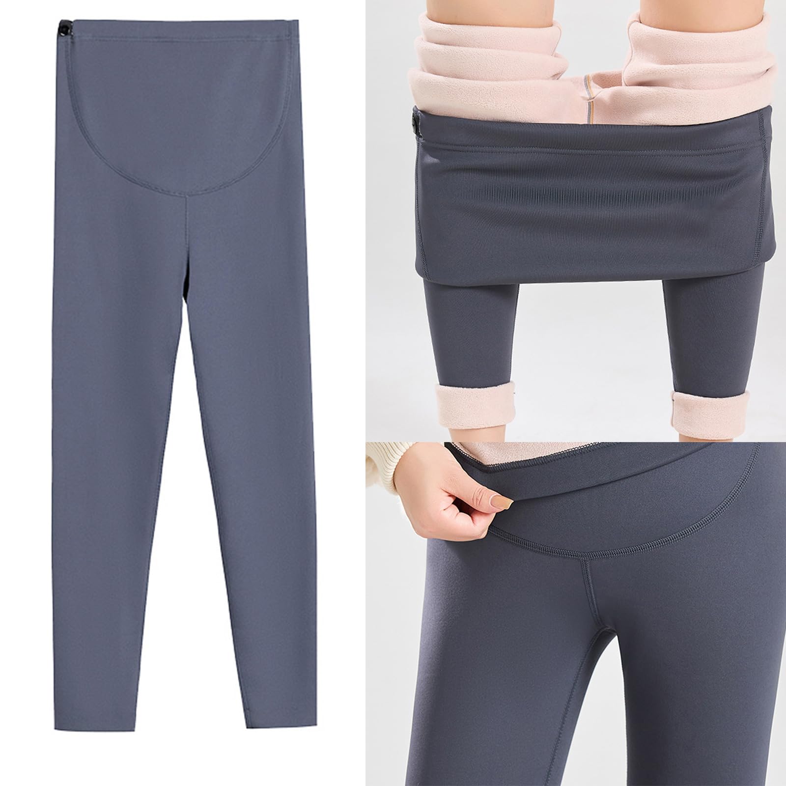 Pantaloni premaman in spandex ad alta elasticità Equilibrio Camminare Esercizi bassi Pantaloni di allenamento di