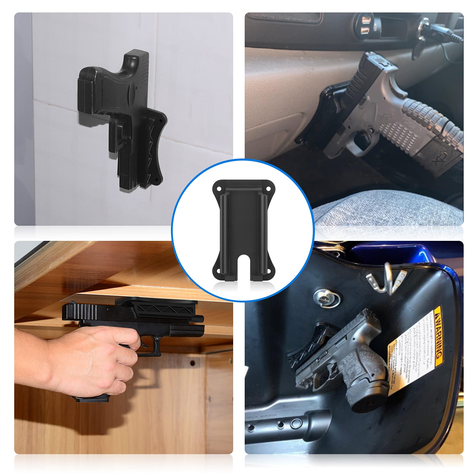 LIRISY Gun Mount & Holder, Firearm Holders, 45lb Car Holster