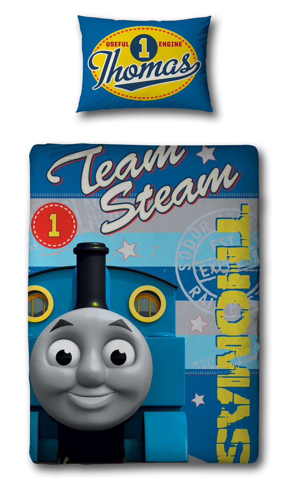 Thomas Character World Express Single Panel Duvet Set
