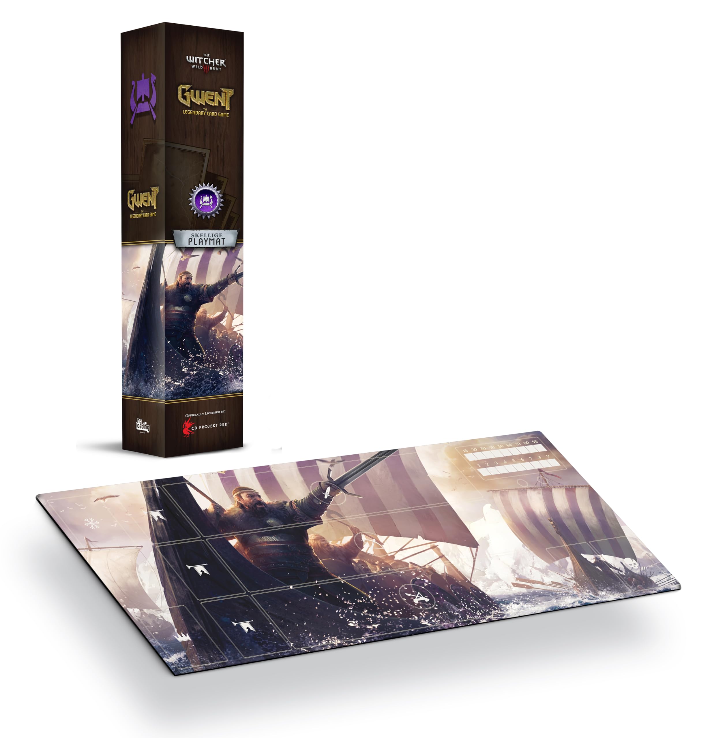 Gwent Neoprene Mat – Skellige, Maße: 290 x 730mm