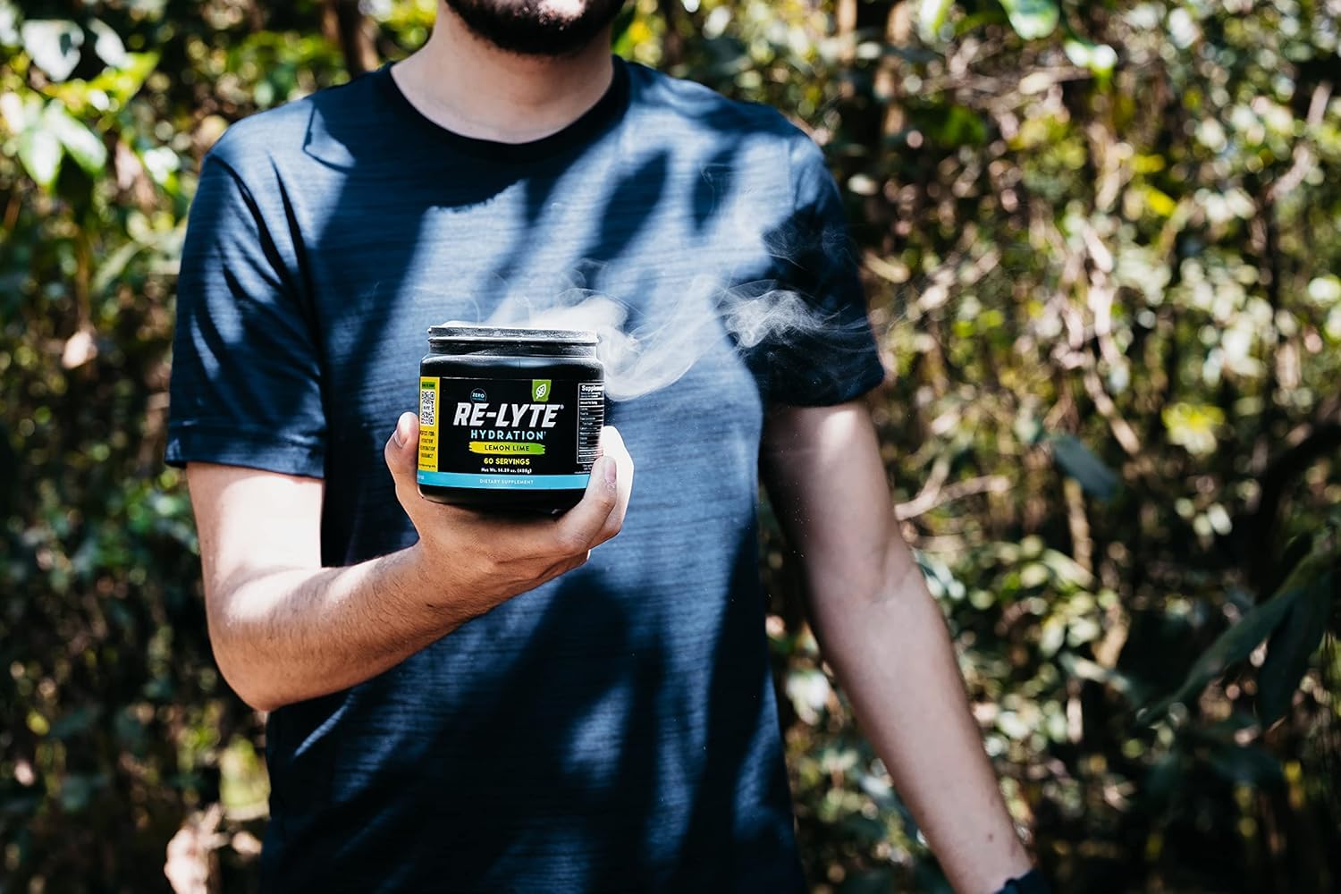 REDMOND Re-Lyte HYDRATION Drink Mix LEMON LIME LARGE, 408g Dose - Elektrolytepulver, zuckerfrei, mit echtem Redmond Real Salt und über 60 wichtigen Mineralstoffen & Spurenelementen