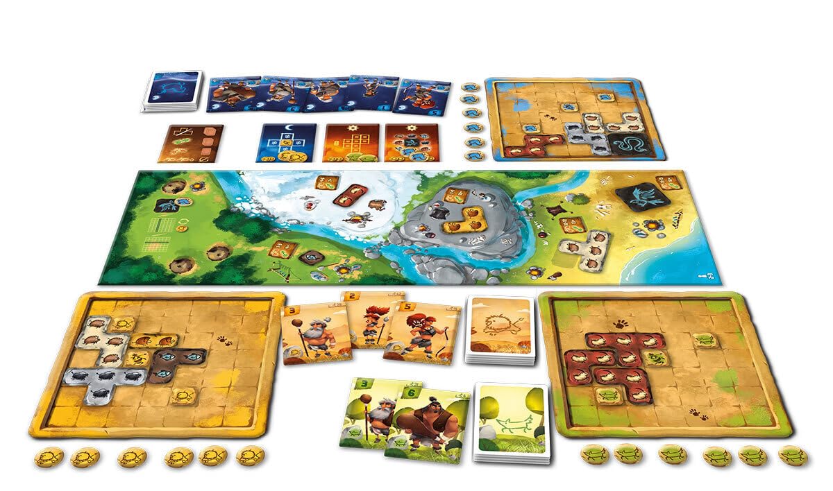 The Flying Games Prehistories Jeu de société Familial 2 à 5 Joueurs à partir de 8 Ans et Plus 30 Minutes Allemand